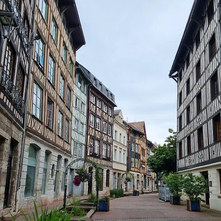 Daire Le Lovely Cosy Jacuzzi Centre-ville Wifi Rouen