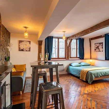 Apartamento Le Lovely Cosy Jacuzzi Centre-ville Wifi Ruan
